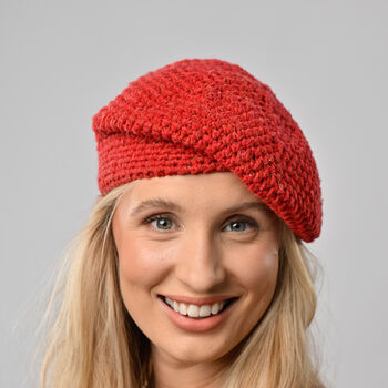 Cranberry Hat Crochet Kit, 3 of 6