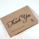 Thank You From The Newlyweds Wedding Card By Little Silverleaf ...