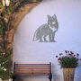 Majestic Fox Metal Wall Art For Garden And Home Decor Gift, thumbnail 10 of 10