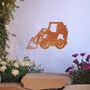 Metal Digger Garden Decor Wall Art Gift For Outdoor Display, thumbnail 1 of 10