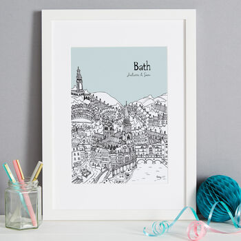 Our Special City Personalised Valentines Print, 10 of 12