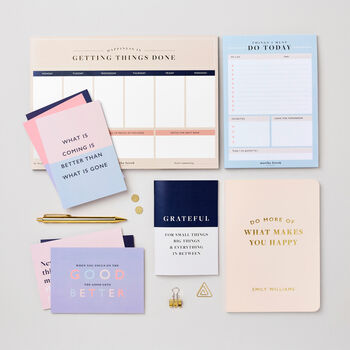Personalised Happiness Stationery Bundle, 2 of 10
