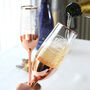 Personalised Champagne Flute With Nouveau Design, thumbnail 1 of 11