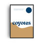 Coyotes Western Giclée Art Print, thumbnail 1 of 2