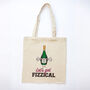 'Let's Get Fizzical' Prosecco Tote Bag, thumbnail 2 of 3