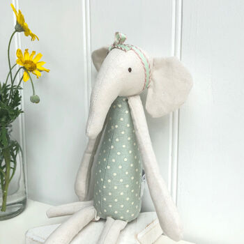 Linen Personalised Toy, 4 of 5