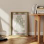 Why Don't You Just Start And See What Happens Wall Print | Hunter Green And Blush Pink, thumbnail 1 of 4