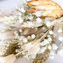 Dried Flower Posy With Protea And Gypsophila, thumbnail 3 of 6