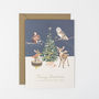 Festive Woodland Christmas Cards, thumbnail 2 of 2