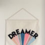 ‘Dreamer’ Liberty London Wall Hanging, thumbnail 3 of 3