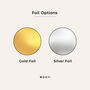 Personalised Map Print, Metallic Gold Foil, thumbnail 7 of 9