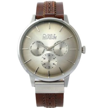 Father's Day Brogue Multidial Mens Watch Free Engraving, 4 of 8