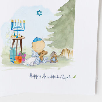 Hanukkah Card, Chanukah Celebration ..Han02, 4 of 12