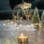 Gold Fairy Spinner Candle Christmas Decoration, thumbnail 1 of 4