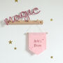Pink Personalised Room Banner Girls Decor, thumbnail 3 of 7