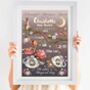 Personalised Keepsake Birth Print Magical Fairy Fun, thumbnail 1 of 4