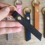 Fyfield Leather Key Fob, thumbnail 1 of 4