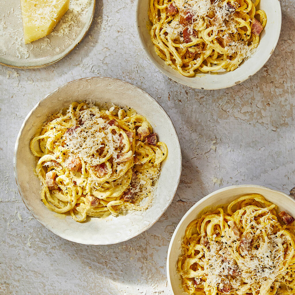 Carbonara Pasta Recipe Kit By Pasta Evangelists | notonthehighstreet.com