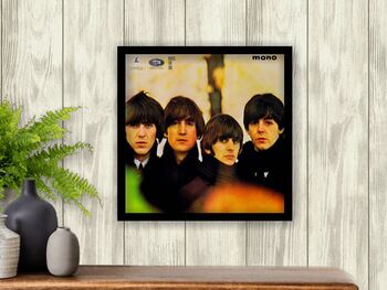 Beatles Original Real Album Vinyl Record Covers Framed, 6 of 12