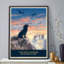 Seaside Spaniel Print. Limited Edition Dog Lover’s Gift, thumbnail 9 of 12
