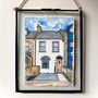 Personalised House Illustration In Watercolour, thumbnail 7 of 11