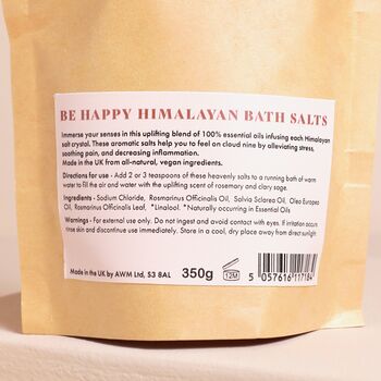 Be Happy Himalayan Bath Salts, 3 of 4