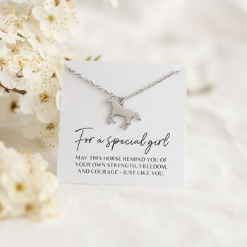 Horse Lover Necklace Gift For Daughter, Niece Or Granddaughter, 9 of 10