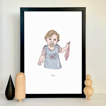 Hand Drawn Personalised Portraits, 7 of 10