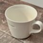 White 'Plonker' Mug, thumbnail 2 of 3