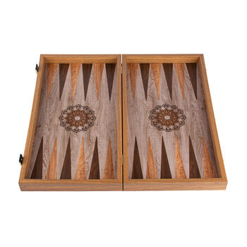 Manopoulos Mandala Art 19'x10' Premium Backgammon Set, 6 of 12