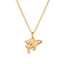 Flying Pig Necklace, Sterling Silver Or Gold Plated, thumbnail 11 of 11