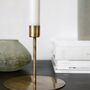 Anit Brass Candle Holder, thumbnail 2 of 4