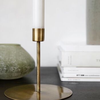 Anit Brass Candle Holder, 2 of 4