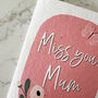 Miss You Mum Plantable Seeded Mother's Day Card, thumbnail 3 of 7