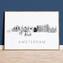 Amsterdam Cityscape Skyline, thumbnail 1 of 7