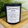 Personalised Mothers Day Biggest Support Candle, thumbnail 4 of 12