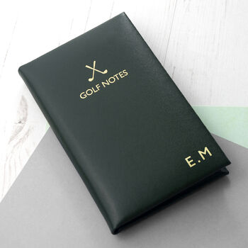 Personalised Leather Golf Notebook, 12 of 12