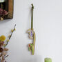 Bluebell And Ladybird Wooden Hanging Decoration, thumbnail 10 of 11