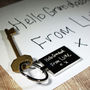 Keyring With A Child's Drawing Or Writing, thumbnail 3 of 4