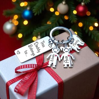 Personalised Grandad Keyring, 3 of 9