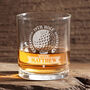 Personalised 19th Hole Golf Engraved Whiskey Glass, thumbnail 2 of 8