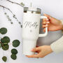 Personalised Star 40oz White Travel Cup, thumbnail 1 of 5