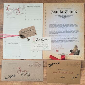 Personalised Letter From Santa Kit, 9 of 9