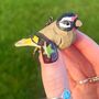 Wooden British Bird Keyring, thumbnail 8 of 11