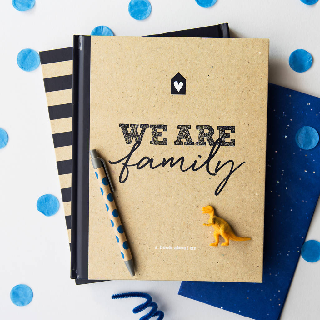 Family Scrapbook Activity And Memory Book By Illustries Notonthehighstreet Com