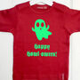 Personalised Halloween Ghost Child's T Shirt, thumbnail 4 of 11
