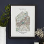 Personalised Our Home Map Print, thumbnail 8 of 11