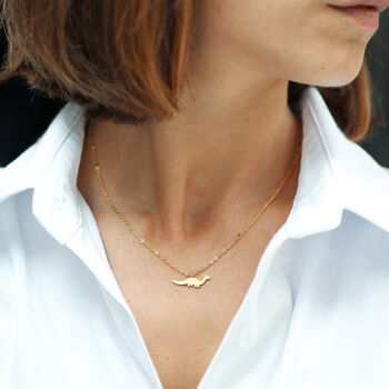Delightful Dinosaur Necklace, 2 of 6