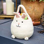 Felt Easter Mini Bunny Basket, thumbnail 4 of 4