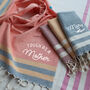 Personalised Cotton Apron And Tea Towel, Christmas Gift For Her, thumbnail 9 of 12